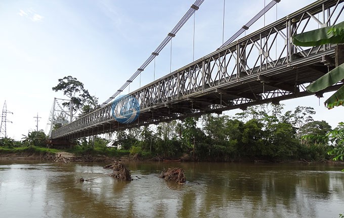 貝雷懸索橋